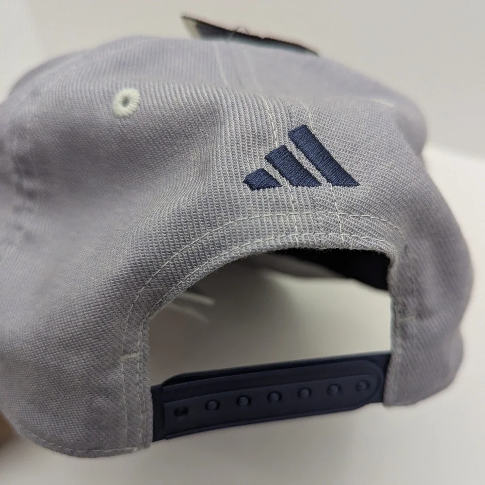 Adidas Golf Stripes & Pines National Open Snapback Hat Grey LGREYH JX2337 OSFM